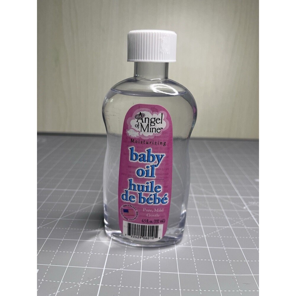 Angel of Mine BABY OIL Moisturizing 2015 Sealed 6.5oz Small